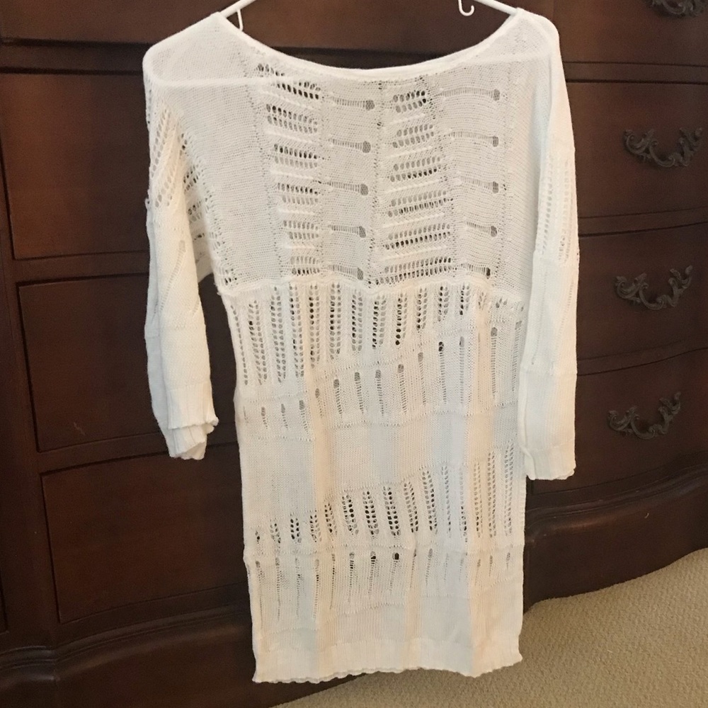 Small VS/Moda International Crochet Beach Coverup